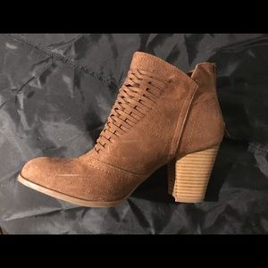 Fergalicious by Fergie brown ankle boot